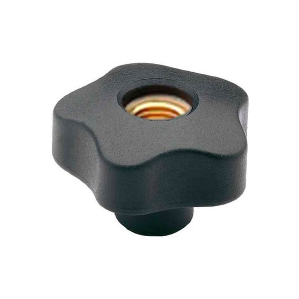J.W. Winco J.W. Winco EN5337.2 Five Lobed Knob, 3/8"-16, 2.48"(63) 5337.2-2.48-3/8X16-D - main